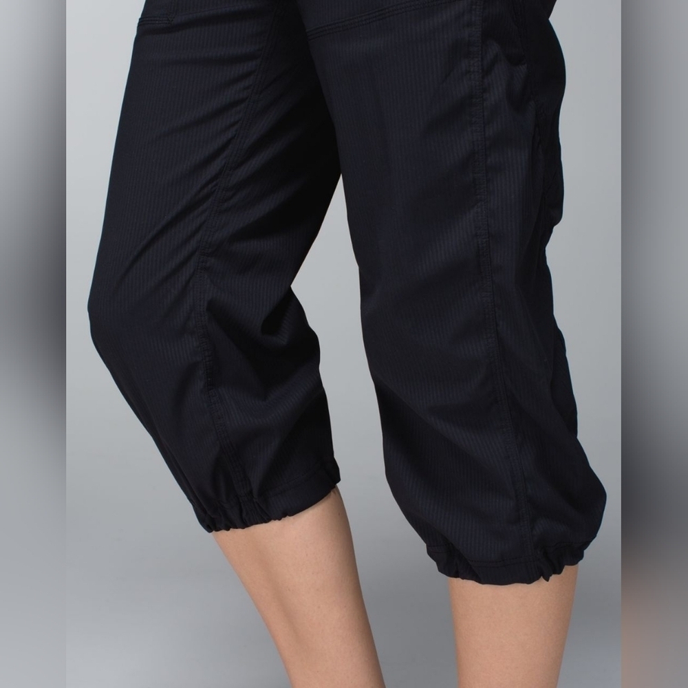 Lululemon Dance Studio Cropped Pinstriped Pant - Picture 6 of 15